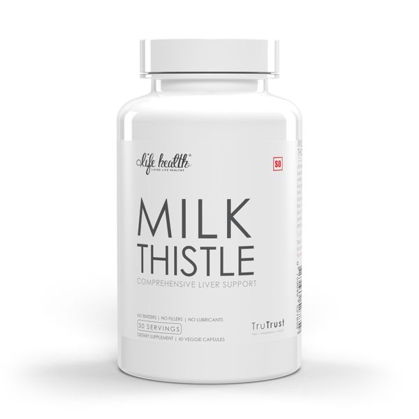 Life Health - Milk Thistle Comprehensive Liver Support (60 Veggie Capsules)