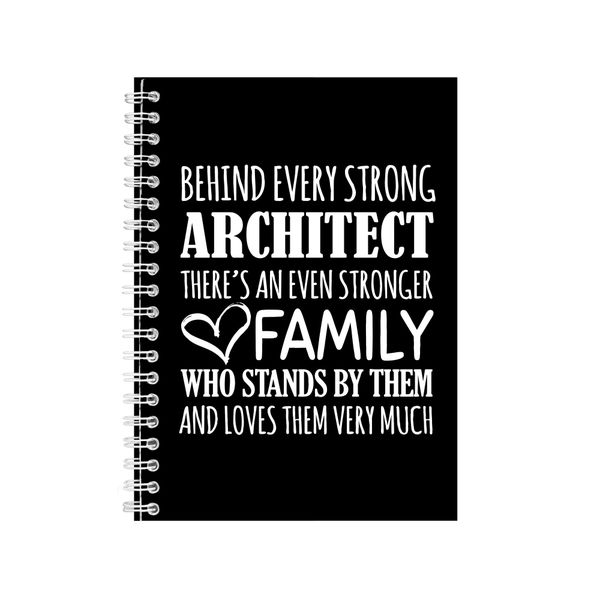 Architect Notebook Architecture Gift Idea Writing Book A4 Notepad Pad 22