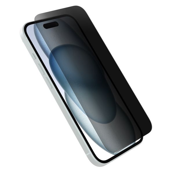 Privacy Glass Screen Protector Compatible with iPhone 16 to protect your Privacy