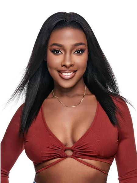 Straight Brazilian Glueless Full Frontal Wig - 18inch
