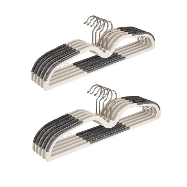 Short Neck Plastic Anti-Slip Hangers
