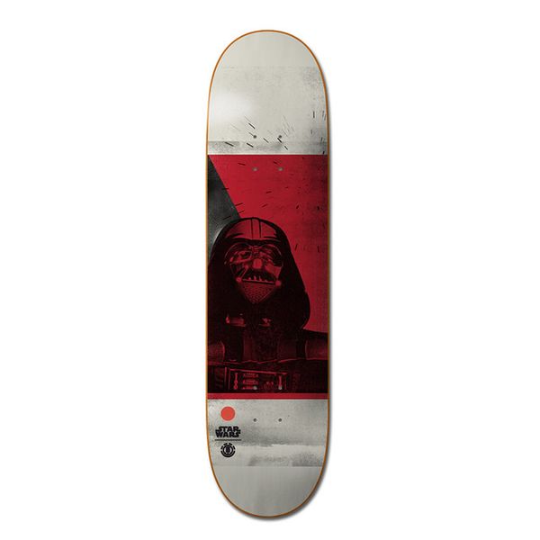 Element Star Wars Vader Skateboard Deck - Red - 8 X 31.875 Street