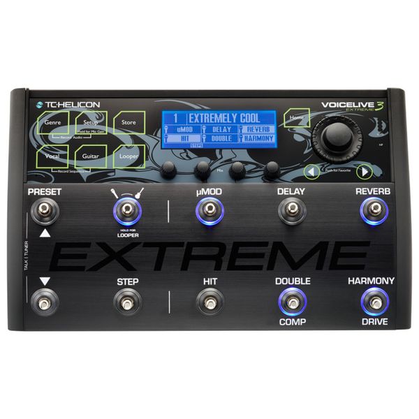 TC-Helicon VoiceLive 3 Extreme Guitar/Vocal Effects Processor and Looper