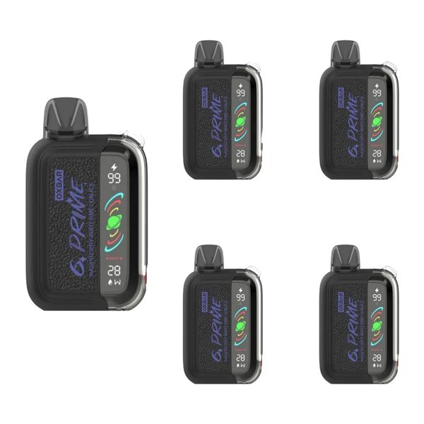 Oxbar Prime 25k Puffs MMF Dispo Vapes - Raspberry Watermelon (Pack of 5)
