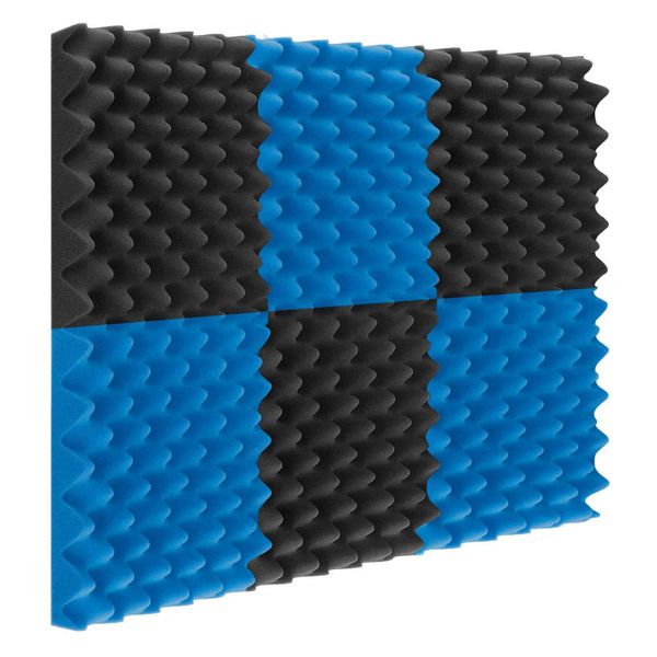 12Pack Acoustic Foam Panels Egg Crate Foam Sound Proof Padding 1 InchX12 In