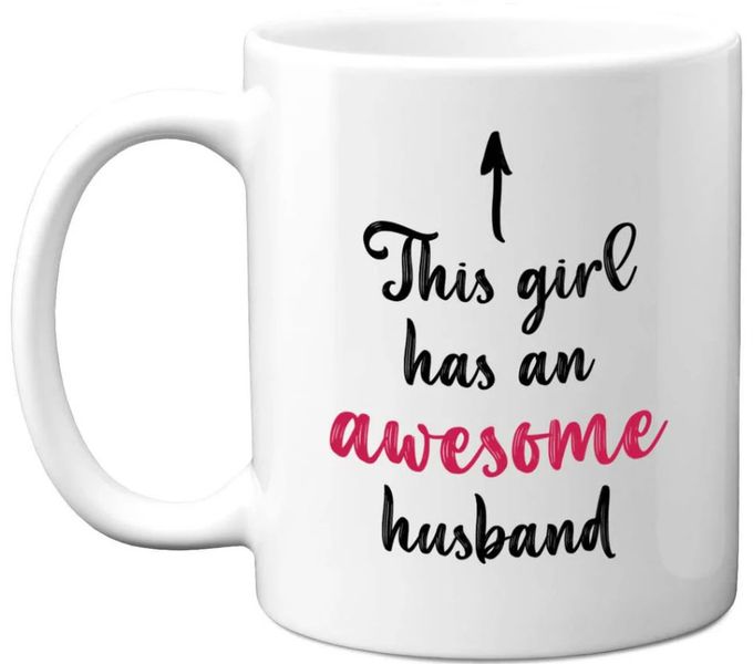 Awesome Husband Birthday Christmas Anniversary Valentine Gift Coffee Mug