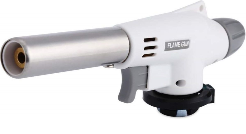Flame Gun - Gas Butane Blow Torch Burner-White