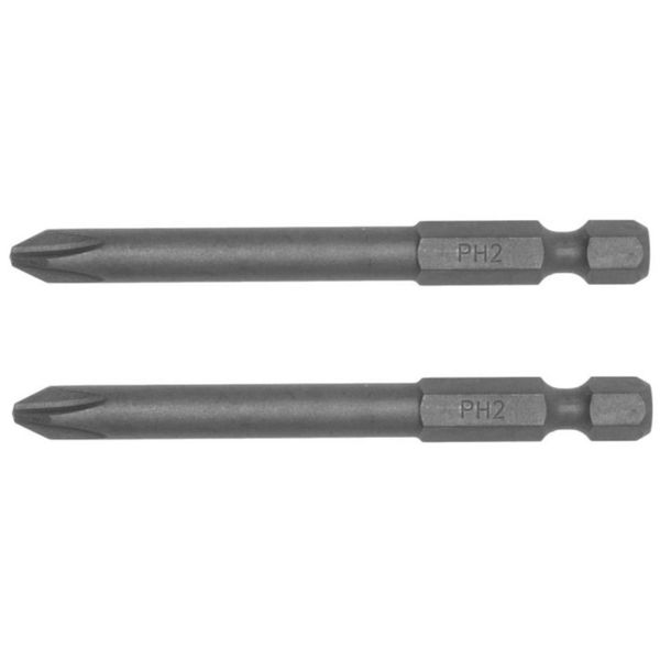 TengTools - 2PC 1/4''Hex No.02 Ph Bit 70MM - PH7000202