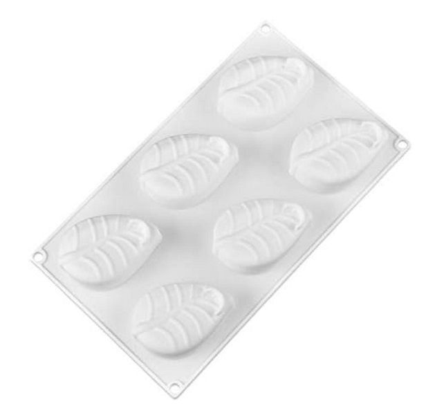 Lovely Leaf Cake, Dessert, and Soap Silicone Mould