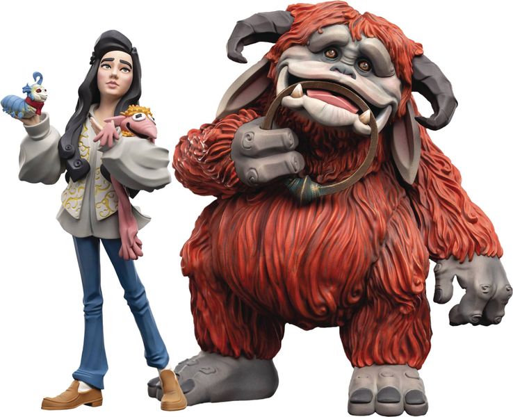 Mini Epics Labyrinth Sarah With Worm and Ludo Vinyl Figure Twin Pack