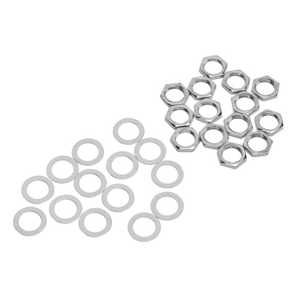 Compatible with Guitar Bass M9 Nut Washer Kit