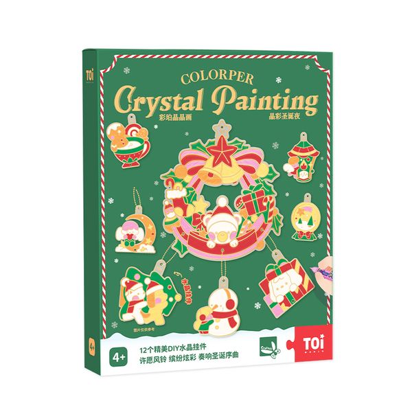 Toi- Christmas Crystal Painting