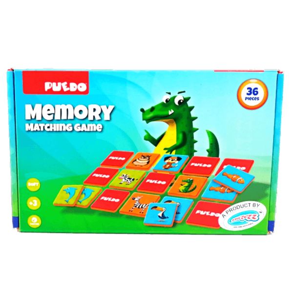 Puedo - Memory Matching Game Animal