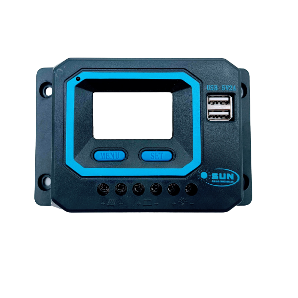 Advanced Sun SUN - Solar Charge Controller PWM LCD/USB 12/24V 40Amps