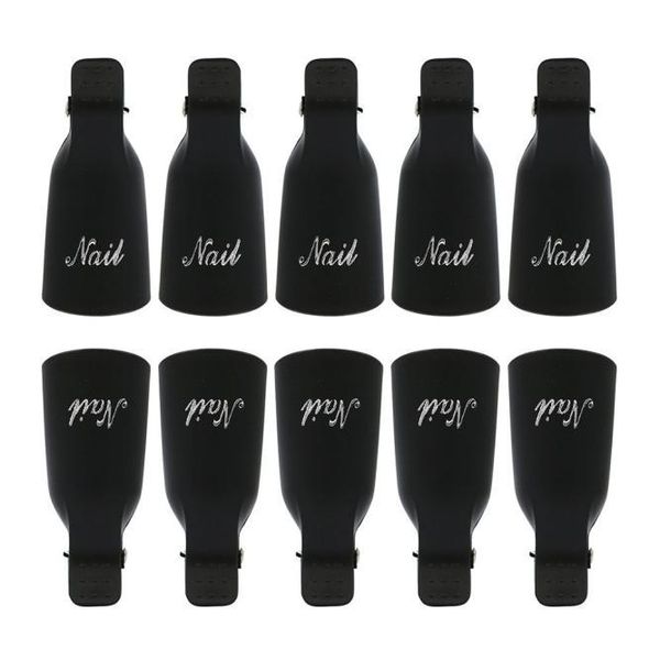 Reusable Nail Remover Clips - Black
