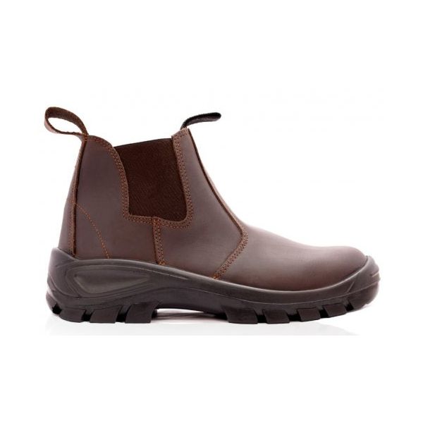 Safety Boot Bova Chelsea Stc Brown image