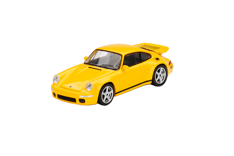 Mini GT - RUF CTR Anniversary Blossom Yellow 1:64 Model