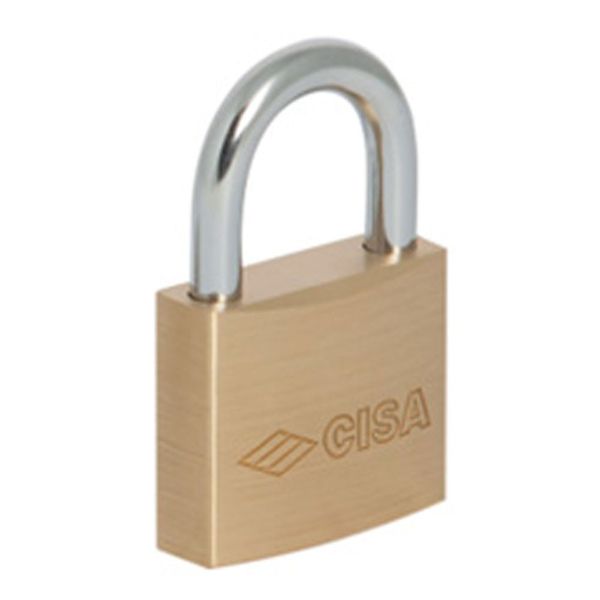 Cisa Padlock 50mm S/Steel Shackle