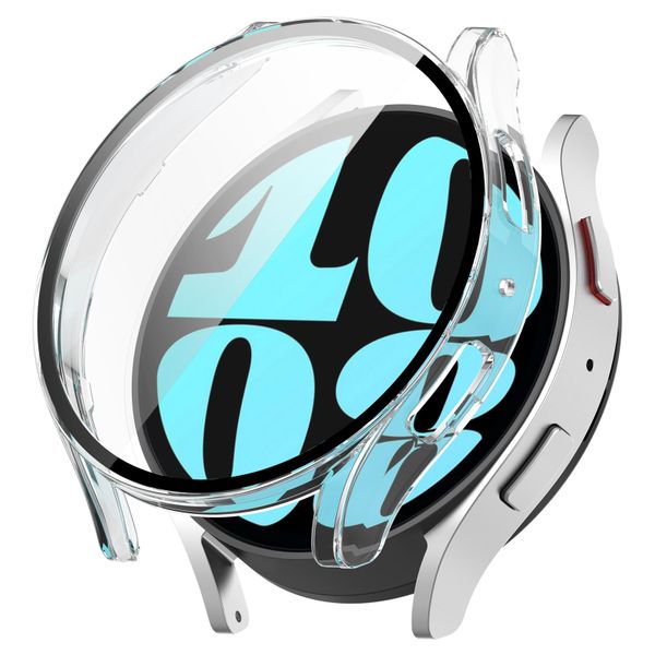 Protective Case Compatible With Samsung Galaxy Watch 6 40mm-Transparent