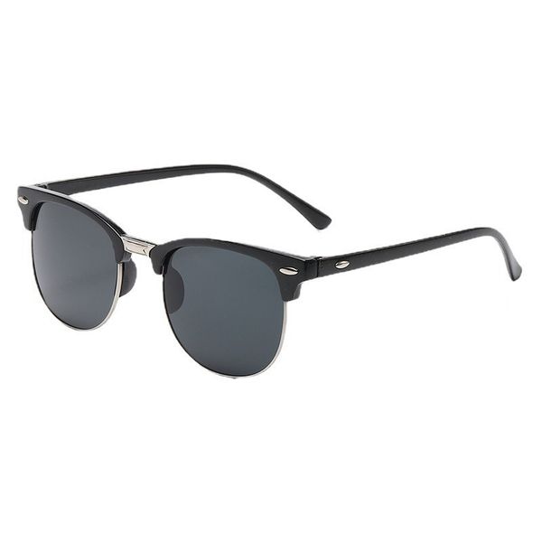 Men and Women Semi-Rimless Driving Sunglasses UV Blocking
