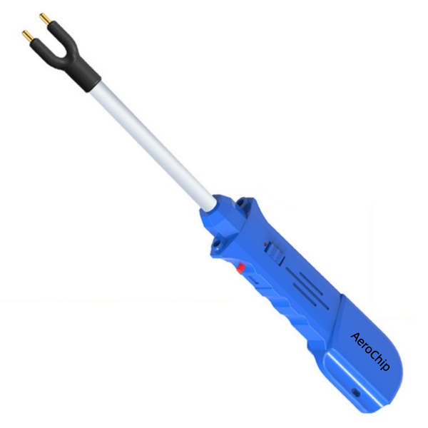 56CM Upgraded Electric Cattle Prod with Dual LED Lights