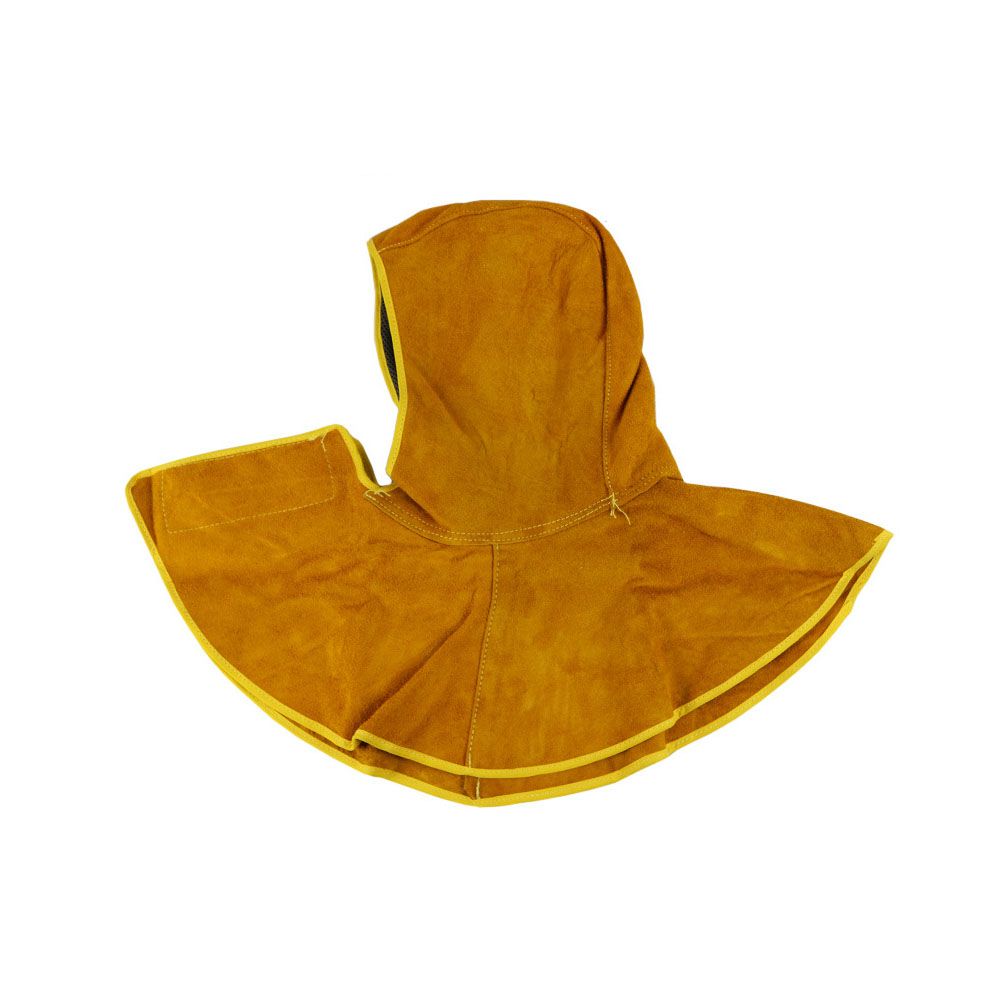 Welding Hood Leather Welding Caps with Neck Shoulder Drape Head