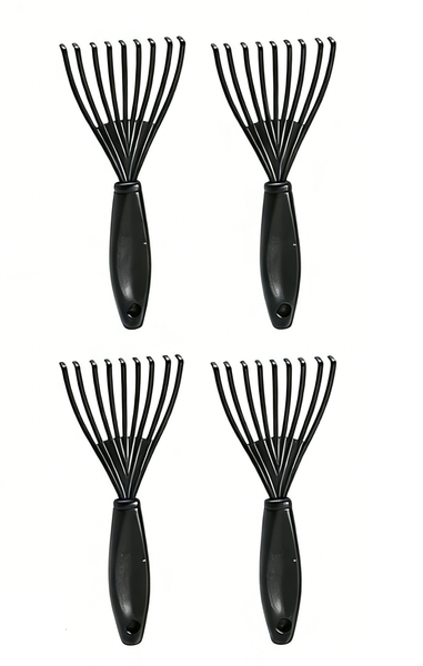 4PCS Comb Cleaning Tool, Hair Remover Brush with Handle for Deep Cleaning