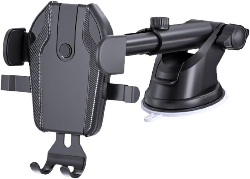 Car Air Outlet &amp; Dashboard Phone Mount, Easy Installation For Safe Driving