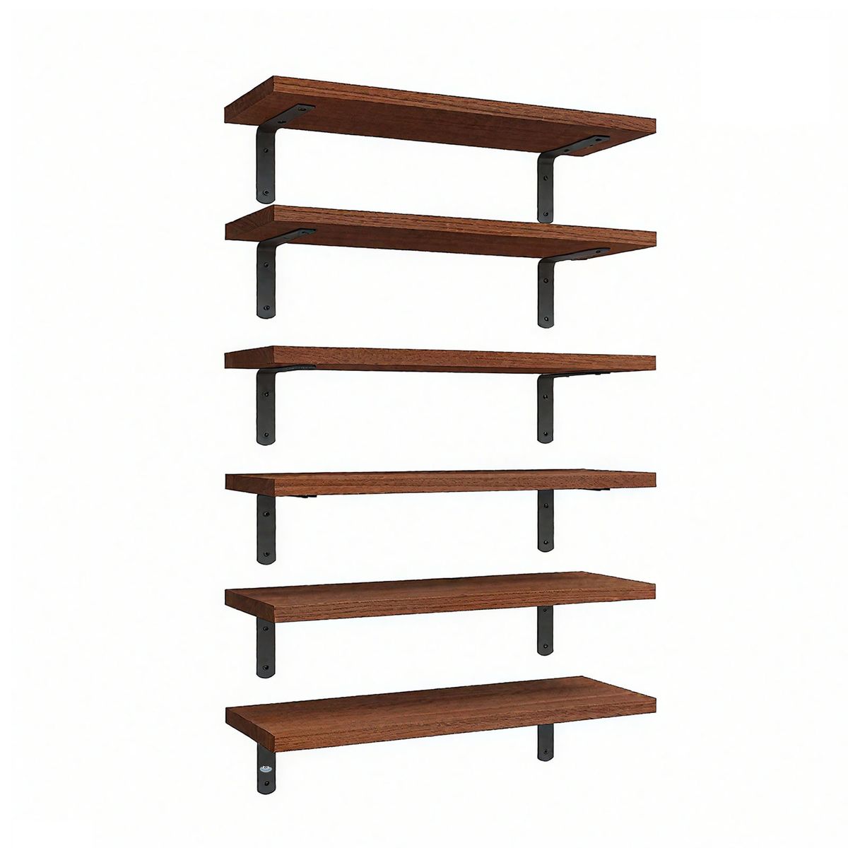 6 Woodeen Floating Shelves for Wall and Storage Shelves - Home Decor DIY