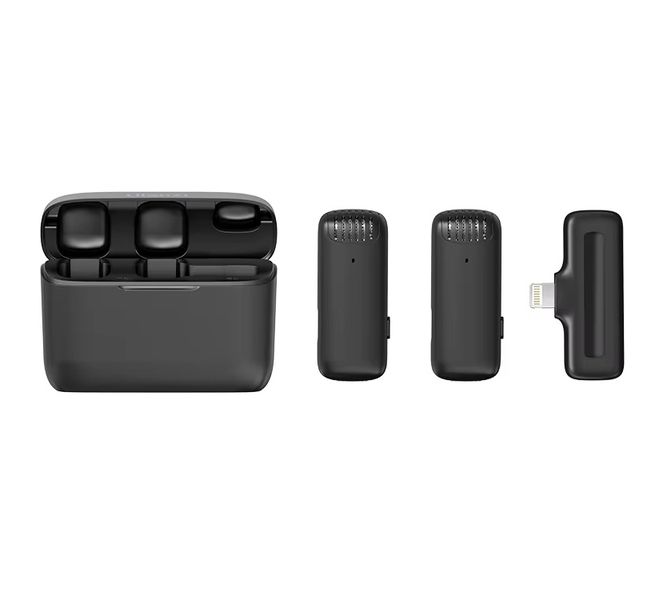 DW Portable Wireless Lavalier Mic For Audio Video Recording - iPhone - J13