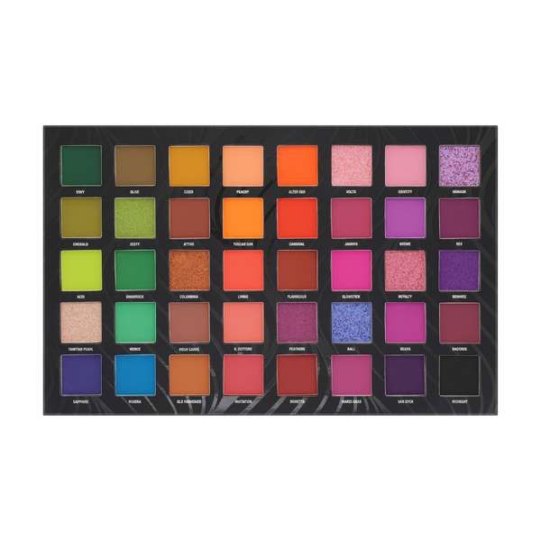 W7 Mardi Gras Pressed Pigment Palette