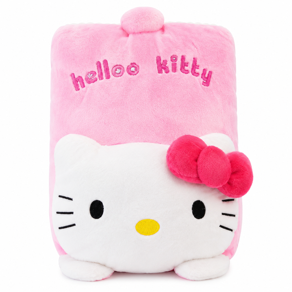 Pink Cat Plush Electric Hot Water Bottle