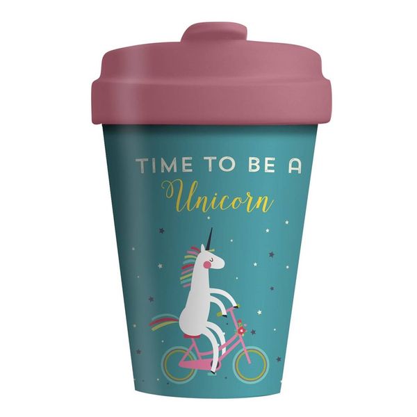 ChicMic Time for Unicorns Bamboo Travel Mug 400ml