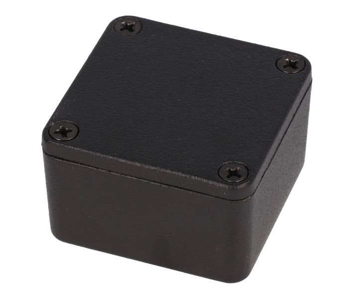 1590LBBK Enclosure Aluminium 51x51x31mm