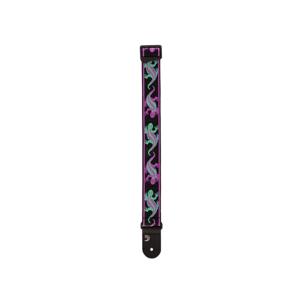 PLANET WAVES Vintage Planet Waves Lizards Strap - Green/Purple