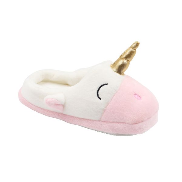Hugs &amp; Kisses Kids Fur Unicorn Slipper