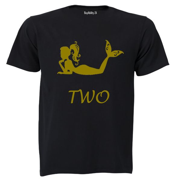 Mermaid - TWO - Kids T-Shirt - White