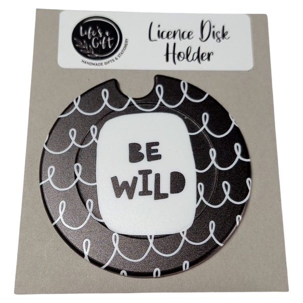 Licence Disk Holder - Born to be Wild