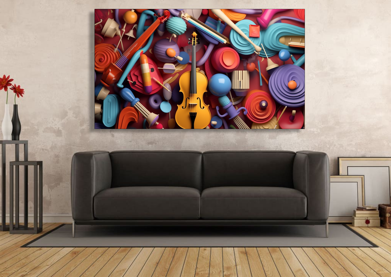 Instrumental Harmony Abstract - Im0389 image