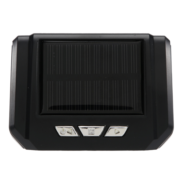Car Solar Digital Clock For Outdoor Personal Car Part Decoration A