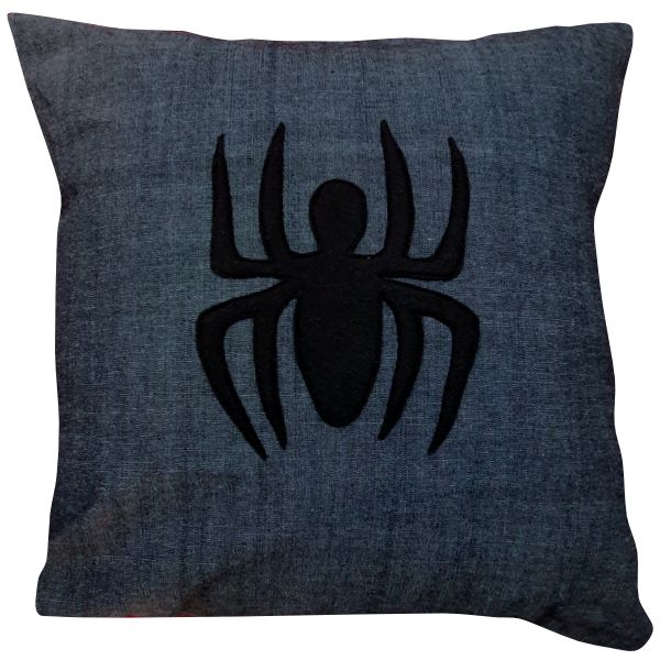 Black Spiderman Cushion/Pillow Cover