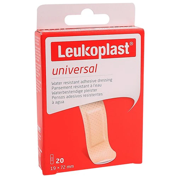 Leukoplast - Universal Bandages 19X72mm Tan 20's x2