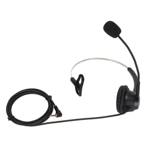 H360-3.5 3.5mm Noise Cancelling Business Headset with Mic for Office, Call Center &amp; Teleconferencing
