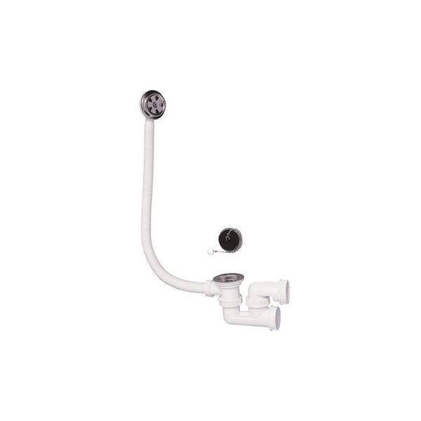 Wirquin - Bath Trap (Sp602)&amp;Waste Plug &amp; Chain