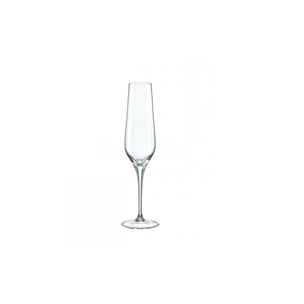 Rebecca Crystal Champagne Flute 195ml - Set of 6
