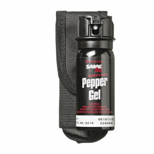SABRE Red Tactical Pepper Gel with Holster