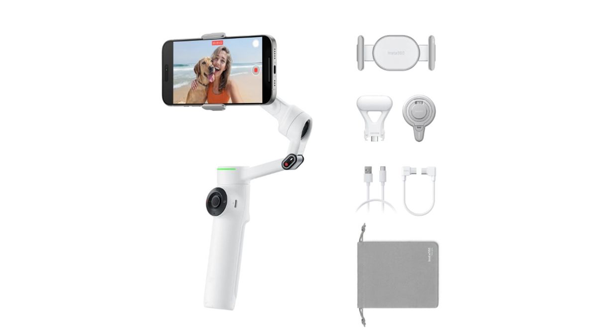 Insta360 Flow 2 Pro Creator Kit Smartphone Gimbal Stabilizer