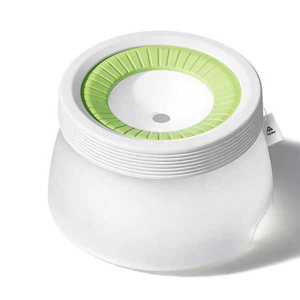 Topika Pet Floating Water Bowl Anti Spill, Pet Slow Water Bowl