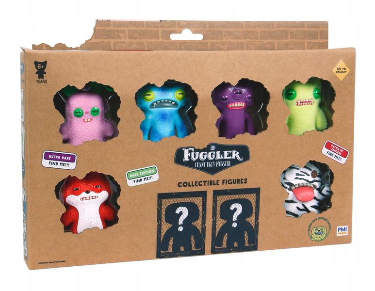 Fuggler Collectible Figures 8 Pack Window Box- Limited Edition