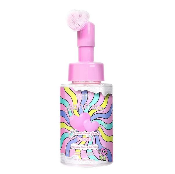 USHAS Peach Glow Heart Nozzle Cleansing Foam